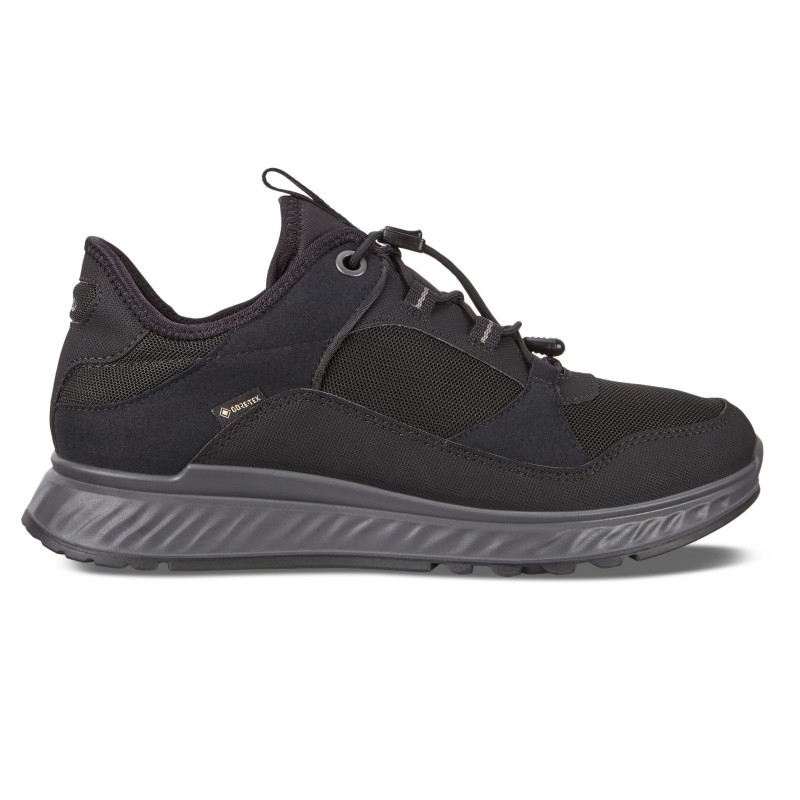 ECCO Exostride W 835333 Negro. Deportivo mujer Goretex - Tienda Online 